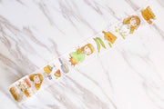 Cooking Girl washi tape/kitchen girl washi tape/food washi tape/Junior Master Chef washi tape/ japanese washi tape/planner tape/