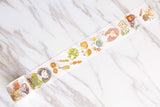 Cooking Girl washi tape/food washi tape/kitchen girl washi tape/japanese washi tape/Deco tape/girl Masking Washi Tape