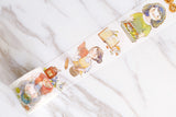 Cooking Girl washi tape/food washi tape/kitchen girl washi tape/japanese washi tape/Deco tape/girl Masking Washi Tape