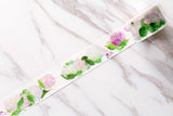 Hydrangea Washi Tape/  flowers  Washi Tapes/Japanese flowers washi Tape/Decorative Stickers