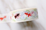 Gold Fish washi tape/Fish washi tape/Gold Fish Decorative Tape/fish masking tape/deco tape