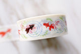 Gold Fish washi tape/Fish washi tape/Gold Fish Decorative Tape/fish masking tape/deco tape