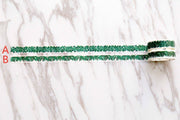 Set of 2  Leaves Washi Tape/Spring Green Leaves  Washi Tape/Plants Washi Tape/Green washi tape/ / Leaf washi tape