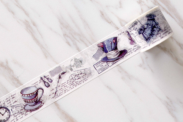 hat  Washi Tape/retro hat washi tape/dessert  Washi Tape/ retro skirts Washi tape /striped washi tape
