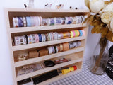 Washi Tape Organizer/Wooden Washi tape Storage Case/ Masking Tape Organizer / Washi Tape Holder/ Cosmetic Case/Wooden Frame for Washi tape
