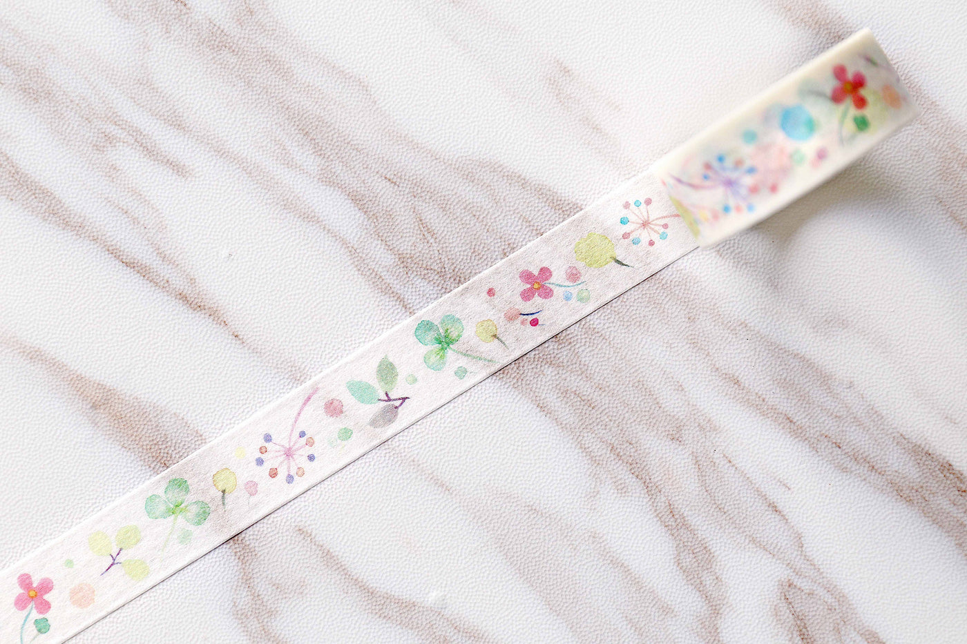 Set 4 Rolls flowers Washi Tapes/Spring Flowers Washi Tape /Floral Washi Tape/Nature Washi Tape/garden washi tape