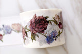 A poem of rose Washi Tape/ Sick Rose  Washi Tapes/Japanese washi Tape/Decorative Stickers / red rose washi tape/love poem washi tape