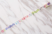 Musical Notes Washi Tape/colorful Masking tape/ Musical Planner Tape/japanese washi tape/Planner Supplies/jumpy note