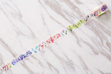 Musical Notes Washi Tape/colorful Masking tape/ Musical Planner Tape/japanese washi tape/Planner Supplies/jumpy note