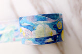 Whale Town Washi Tape/Space, City washi tape /dream world washi tape /moon washi tape /sky washi tape/ boat washi tape
