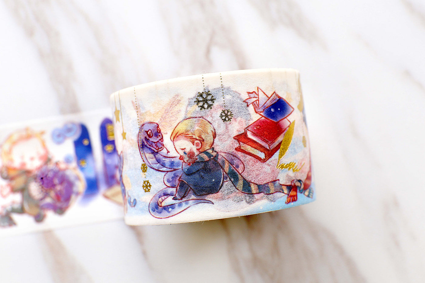 Magic wizard boy washi tape/Draco Malfoy Gold Foil Deco Tape /Magic School Washi Tape,Masking Washi Tape,sakura washi