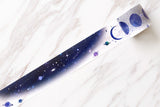 Moon Phases Washi Tape/ Space Washi Roll /moon washi tape /Galaxy washi  tape /deco tape/planner washi tape/album emblishment