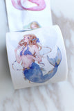 Mermaid  Washi Tape/beauty washi tape /beautiful fish washi tape /myth  Mermaid washi tape /girl washi tape/serena washi tape