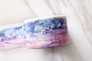 House  Washi Tape / fog house Masté Masking Tape/home washi tape /Retro Japanese stationery older house  washi tape/