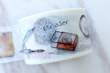 Stationery Washi Tape, pen washi tape/ Pastel Washi Tape/ Travel Journaling Gift Wrap Tape/ Deco Tape/Colorful Washi Tape