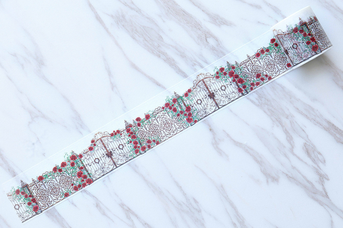 Rose Washi Tape/ Rose Manor Washi Tapes/Japanese washi Tape/Decorative Stickers / red rose washi tape/beautiful flowers  washi tape