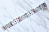 Rose Washi Tape/ Rose Manor Washi Tapes/Japanese washi Tape/Decorative Stickers / red rose washi tape/beautiful flowers  washi tape