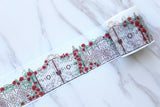 Rose Washi Tape/ Rose Manor Washi Tapes/Japanese washi Tape/Decorative Stickers / red rose washi tape/beautiful flowers  washi tape