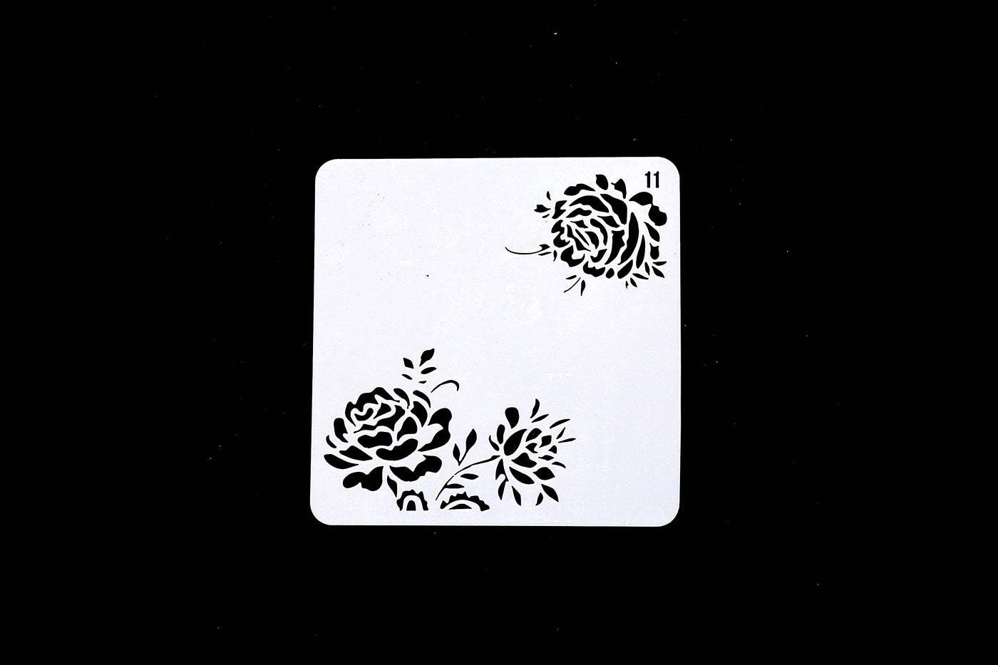 Rose   stencil /flower Journal Stencil /Notebook Stencil/ beautiful rose stencil /Bullet Journal Stencil/ plastic Stencil