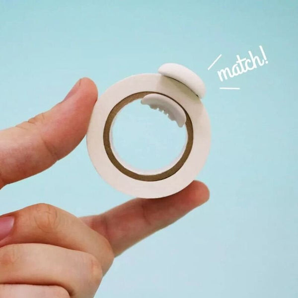 Clip-on Washi Tape Cutter /masking tape cutter | planner/ washi tape  Cut Clip /scrapbooking/ japanese stationery