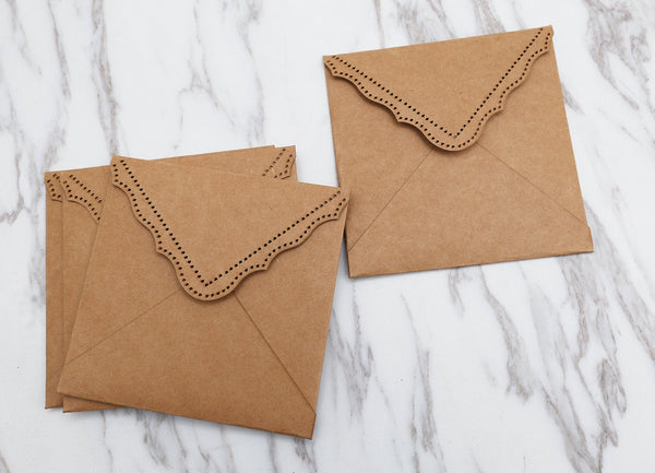 Kraft Paper CD Sleeve/Kraft Paper Envelopes / Kraft Wedding Envelope/Photographer Packaging/ Photographer CD Packaging