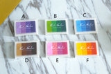 24 Colors Gradient Ink pad /Multicolor rainbows stamps/Ink Pads DIY Multicolor Papers Febric Wood Rainbows/Graduated Colors Rainbow Ink