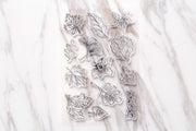 leaves  Clear Rubber Stamp/maple  leaves  Clear Stamp/cute leaves transparent clear stamp/beautiful leaves  clear stamp