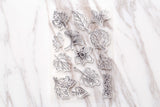 leaves  Clear Rubber Stamp/maple  leaves  Clear Stamp/cute leaves transparent clear stamp/beautiful leaves  clear stamp