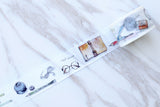 Stationery Washi Tape, pen washi tape/ Pastel Washi Tape/ Travel Journaling Gift Wrap Tape/ Deco Tape/Colorful Washi Tape