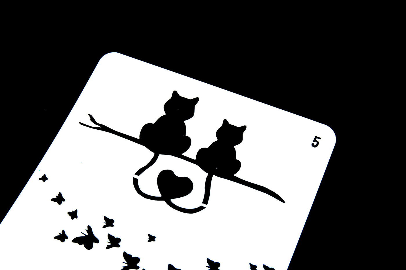 Love cats stencil/butterflies Bullet Journal Stencil/Notebook Stencil /Bullet Journal Stencil/ plastic Stencil