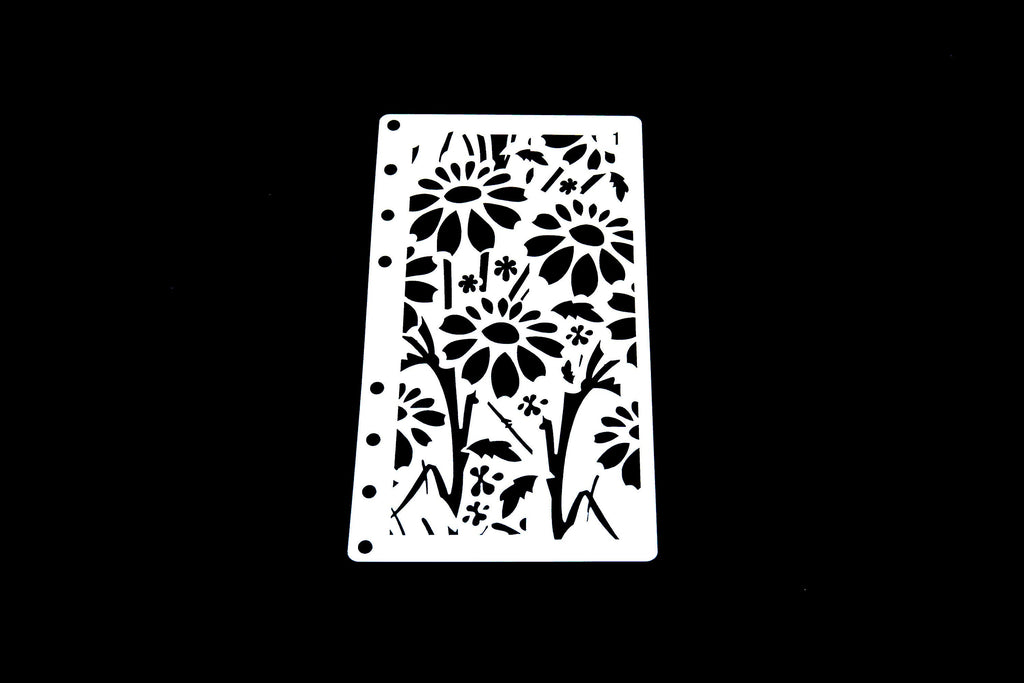 Daisy stencil //flower Bullet Journal Stencil /Notebook Stencil/ snowflake  Bullet Journal Stencil/party stencil / plastic Stencil