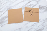 String Paper Sleeves / Square Envelope with String & Button Closure /String Tie Envelopes / CD sleeves /CD box set kraft paper sleeves /