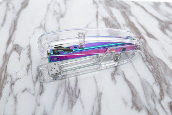 Acrylic  Stapler/Modern Office Desk Accessory/Acrylic stapler/office gift idea gold gift stapler