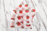 Sweet Strawberry clear envelopes /vitage  clear Envelopes /Cute Fruit Summer Clear Envelopes /A2 Glassine Envelopes