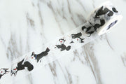 Husky Washi Tape/ dog Washi Tape/Striped Washi / Masking tape/ japanese washi tape/Planner Supplies