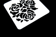 rose  stencil /flower Journal Stencil /Notebook Stencil/cute flower  stencil /Bullet Journal Stencil/ plastic Stencil