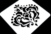 Victorian decor stencil /fleur de stencil /Notebook Stencil/cute flower  stencil /Bullet Journal Stencil/ plastic Stencil