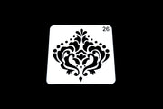 Victorian decor stencil /fleur de stencil /Notebook Stencil/cute flower  stencil /Bullet Journal Stencil/ plastic Stencil