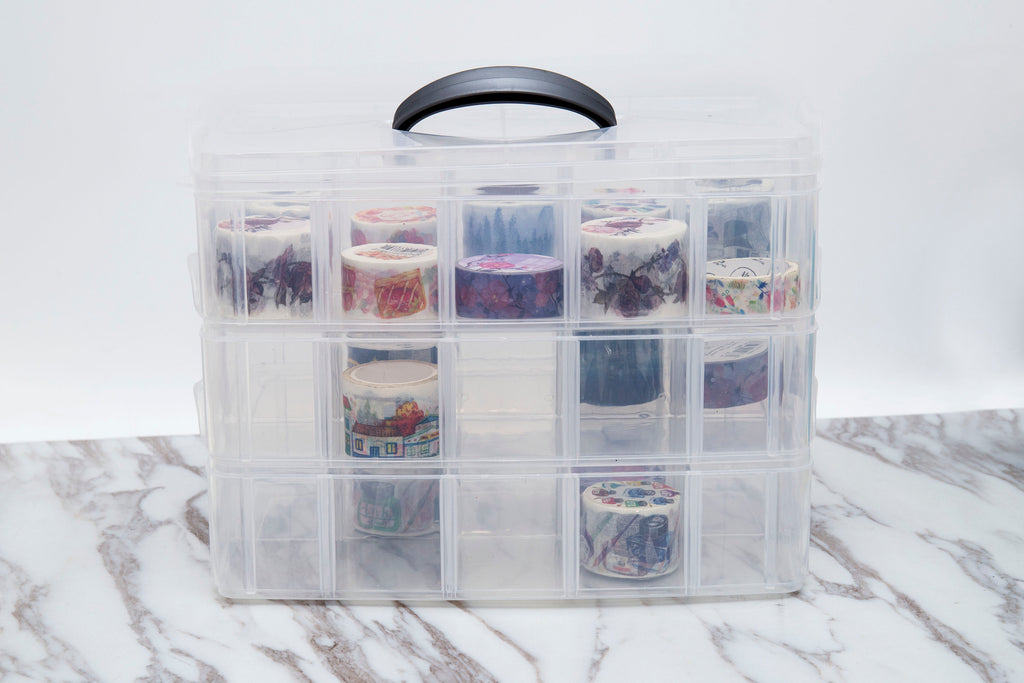 3 layer Washi tape Storage Case /Washi Tape Organizer/ Masking