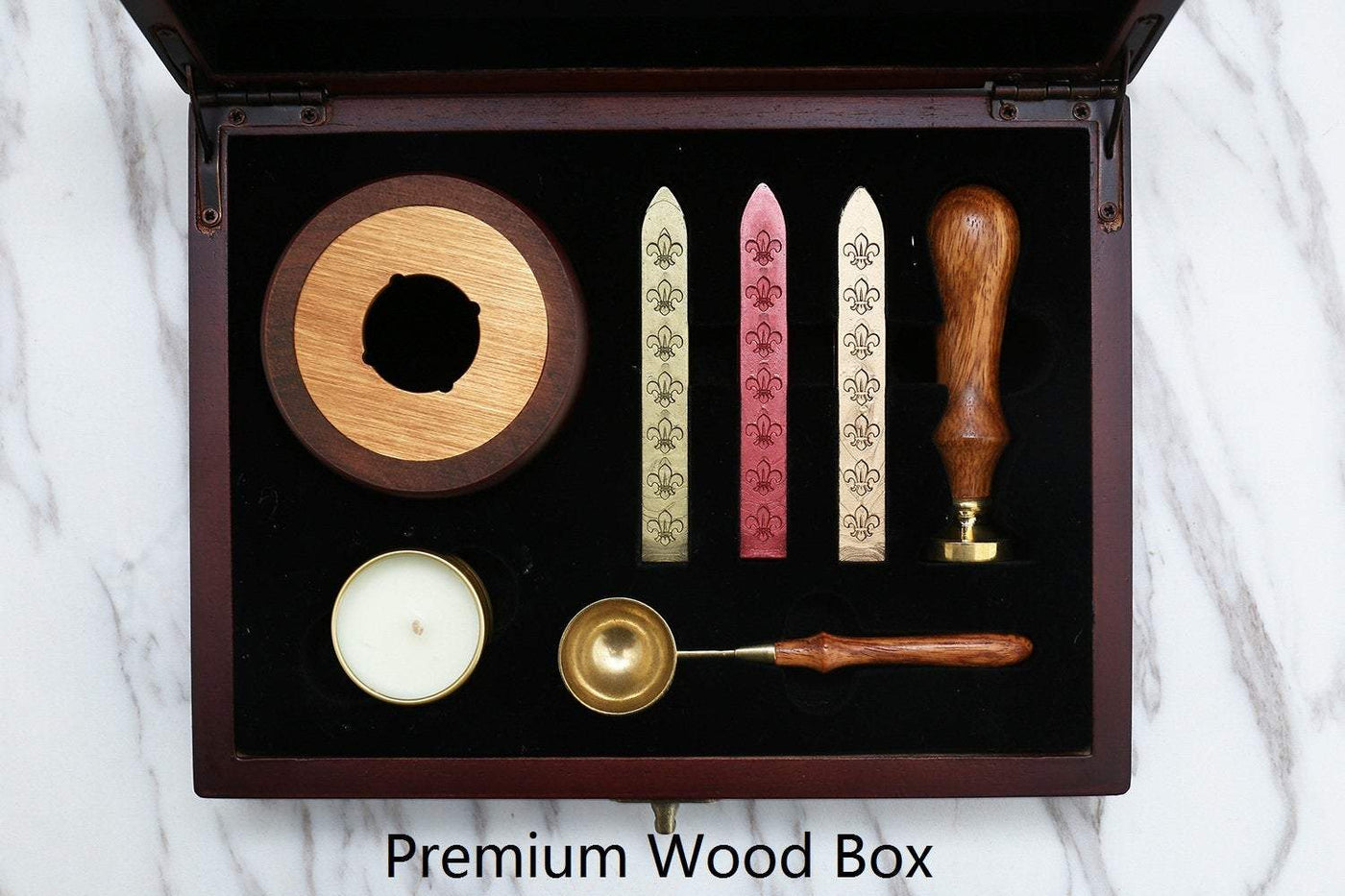 Bow Wax Seal Stamp/ribbon Wax Seal Stamp/gift wax seal stamp/open me wax seal kit