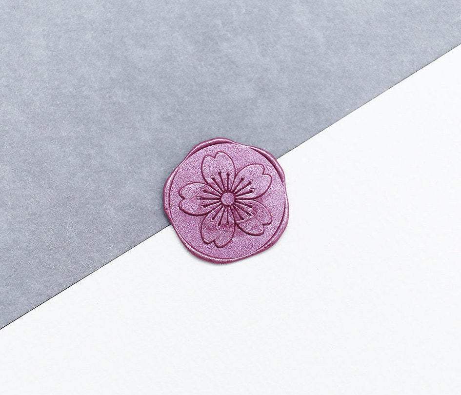 Cherry blossom Wax Seal Stamp/Sakura Wax Seal Stamp/flower Wedding wax seal stamp/ wedding wax seal kit