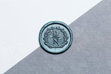 2 initials Monogram Wax Seal Stamp/ Custom Wreath Wedding seal stamp/Wax Stamp Kit/