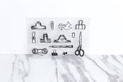 Learning  tools Clear Rubber Stamp/Tools Clear Stamp/transparent clear stamp/beautiful leaves  clear stamp