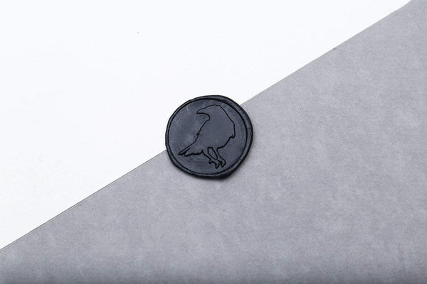 Raven Wax Seal Stamp/Raven Wax Seal Stamp/flower Wedding wax seal stamp/ wedding wax seal kit