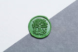 2 initials Monogram Wax Seal Stamp/ Custom tree Wedding seal stamp/Wax Stamp Kit/