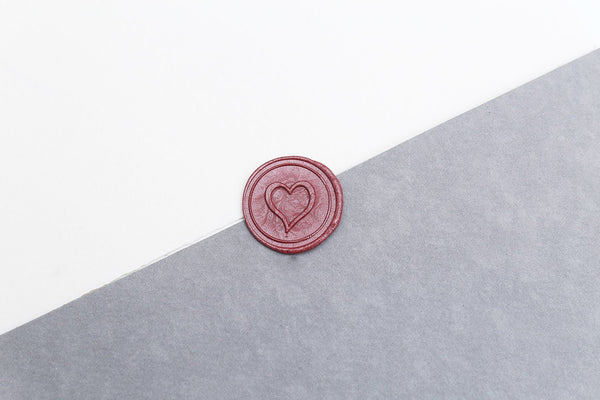 Love heart Wax Seal /Heart Wax Seal Stamp /Wax seal kit /Sealing Wax Stamp/wedding stamp kit