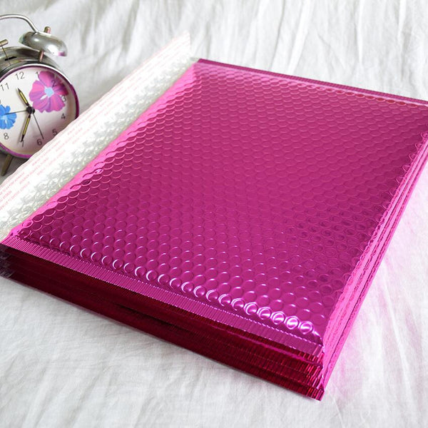 Rose Red Bubble Mailers, Bubble Mailer Envelope ,Shipping Supplies ,Padded Self Sealing Waterproof Envelopes