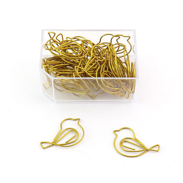 Bird Metal Paperclips ,Novelty Bird Paperclip,Binder Clips,  Office Supplies,Planner Accessory,Japanese Stationery