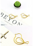 Bird Metal Paperclips ,Novelty Bird Paperclip,Binder Clips,  Office Supplies,Planner Accessory,Japanese Stationery