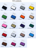 15 Shades Choose Colour High Quality Oil Based Ink Pad for Fabric or Paper，large size Stamping Scrapbooking